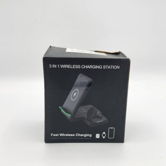 Hongkoo Wireless Charger, 3 in 1 Charging Station Dock for Airpods Pro,AppIe Wat - Picture 2 of 3